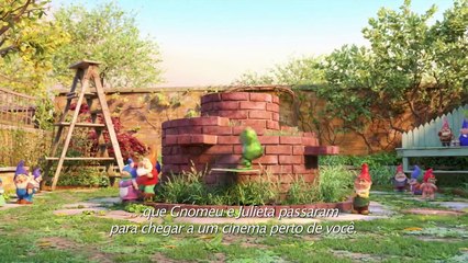 Gnomeu e Julieta: O Mistério do Jardim Making Of "Animando os gnomos" Legendado