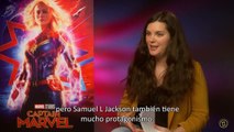 Anna Boden, Gemma Chan, Ryan Fleck, Samuel L. Jackson, Brie Larson Interview 2: Capitana Marvel