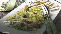 Vídeo Receta: Ensalada de arroz con pollo asado