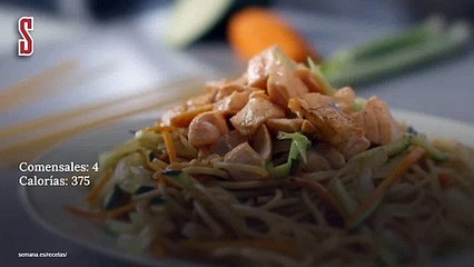 Vídeo Receta: Pasta con taquitos de salmón