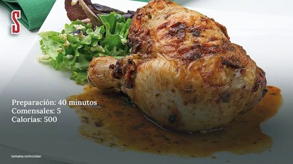 Vídeo Receta: Jamoncitos de pollo marinados con salsa de yogur griego