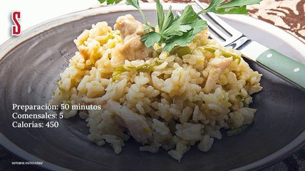 Vídeo Receta: Arroz con pollo en salsa de soja