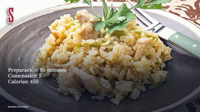 Vídeo Receta: Arroz con pollo en salsa de soja