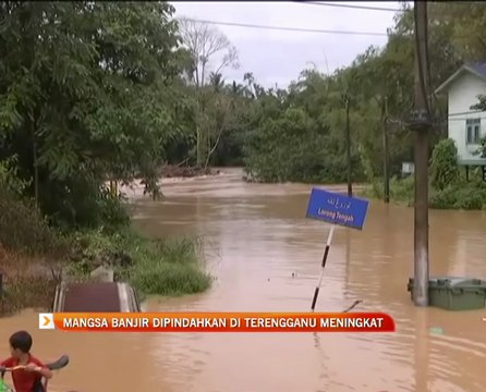 Mangsa banjir dipindahkan di Terengganu meningkat