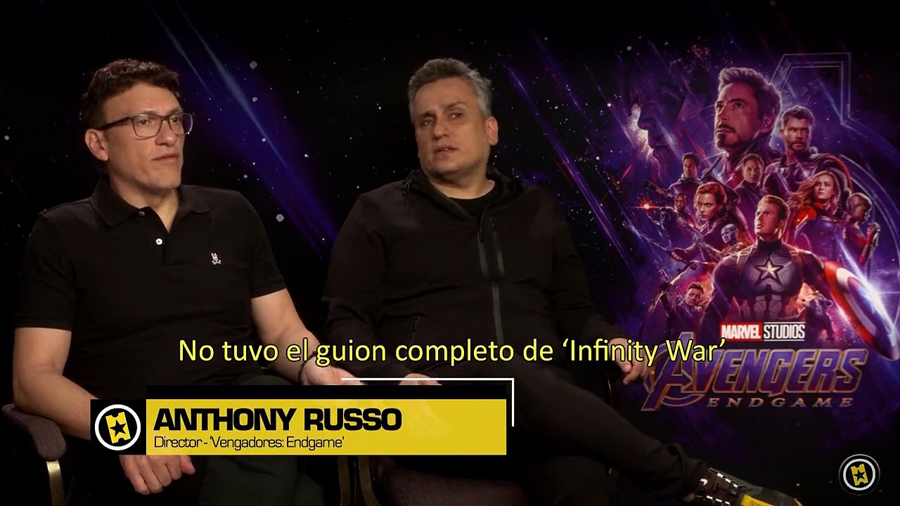 Chris Hemsworth, Scarlett Johansson, Paul Rudd, Anthony Russo, Joe Russo Entrevista : Vengadores: Endgame