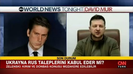 ABD basınına konuşan Zelenski Putin'e seslendi