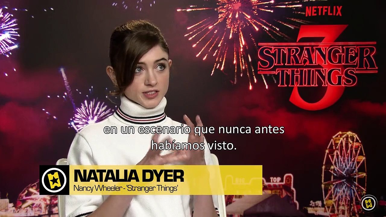 Entrevista a Natalia Dyer - Stranger Things 3