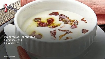 Vídeo Receta: Crema de patata al aceite de oliva virgen con aroma de trufa