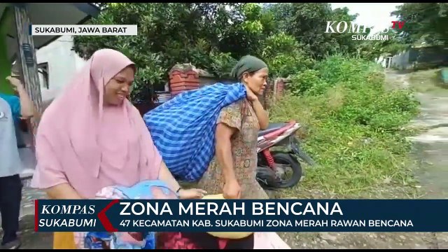 47 Kecamatan Kabupaten Sukabumi Zona Merah Rawan Bencana