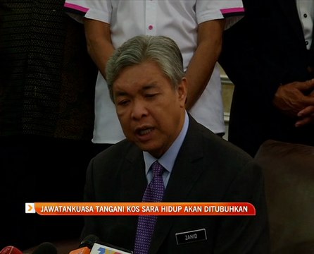 Jawatankuasa tangani kos sara hidup akan ditubuhkan oleh kerajaan
