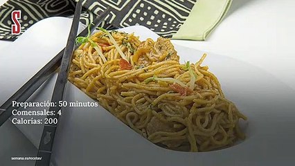 Vídeo Receta: Fideos al huevo (cocina tailandesa)