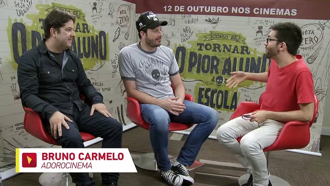 Como se Tornar o Pior Aluno da Escola Entrevista (1) Danilo Gentili e Fabrício Bittar