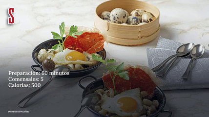 Vídeo Receta: Cazuelitas de setas con huevo de codorniz