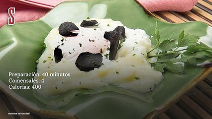 Vídeo Receta: Huevos con trufa