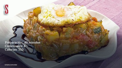 Vídeo Receta: Pisto con huevo