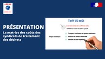 [Présentation] La matrice des coûts des syndicats de traitement pour leurs adhérents