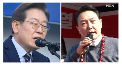 [대선 2022] 붕대 투혼 과시…"막판 상승세" vs "10%p 승리"
