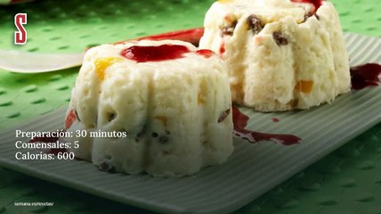 Vídeo Receta: Arroz con salsa de frambuesa