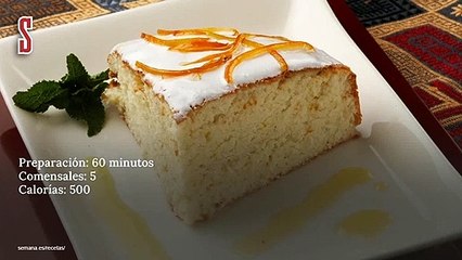 Vídeo Receta: Bizcocho de coco