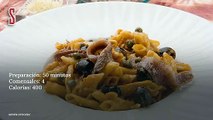 Vídeo Receta: Pasta con anchoas y aceitunas