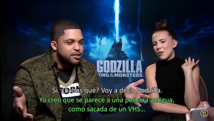 Millie Bobby Brown, O&#039;Shea Jackson Jr. Interview 2: Godzilla: Rey de los Monstruos