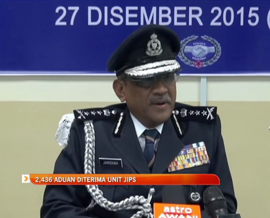 2,436 aduan diterima unit JIPS