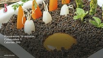 Vídeo Receta: Huevos trufados con mini hortalizas