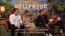 Leonardo DiCaprio, Brad Pitt, Margot Robbie, Quentin Tarantino Interview 3: Érase una vez en... Hollywood