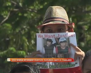 Dua warga Myanmar dijatuhi hukuman mati di Thailand