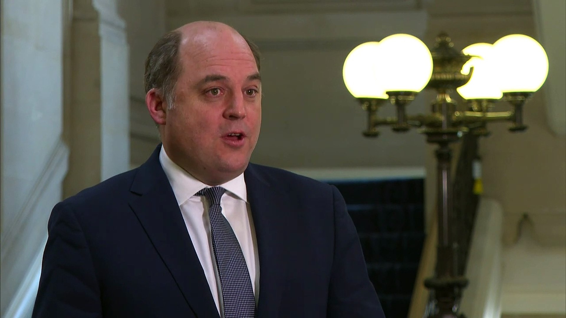 ⁣Ben Wallace: 'We've got to speed up' visa scheme checks