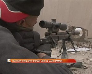 Tentera Iraq akui sukar usir DAISH dari Ramadi