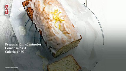 Vídeo Receta: Bizcocho de limón