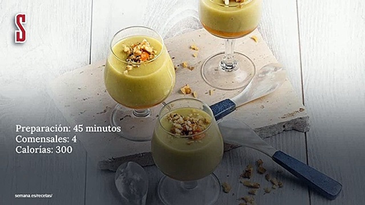 Vídeo Receta: Crema de calcots con romescu y avellanas