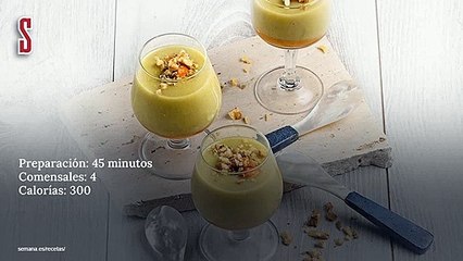 Vídeo Receta: Crema de calcots con romescu y avellanas