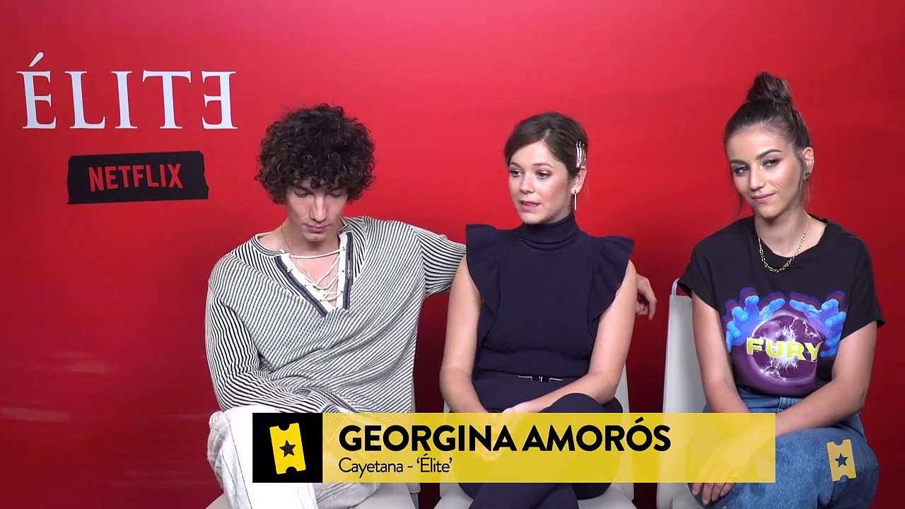 Georgina Amorós, Itzan Escamilla, Ester Expósito, Jorge López Astorga, Álvaro Rico Entrevista : Élite