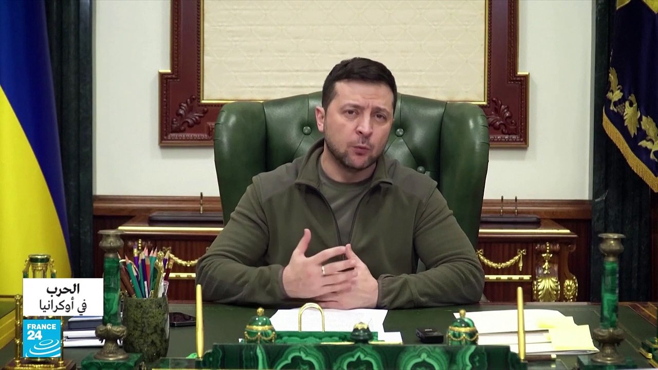 الرئيس الأوكراني يتّهم القوات الروسية بإفشال إجلاء المدنيين