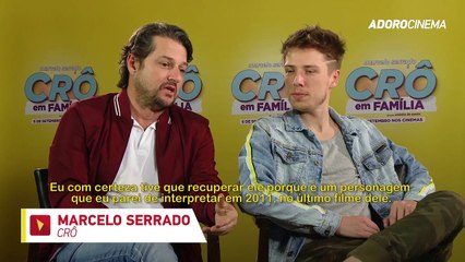 Entrevista com elenco e diretora de Crô em Família