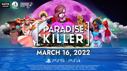 Paradise Killer - Release Date Announcement Trailer PS