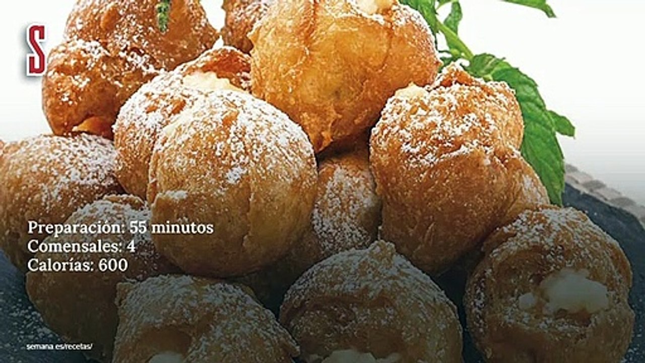 Vídeo Receta: Buñuelos de viento