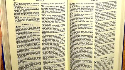 Luke 2, the New Testament