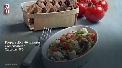 Vídeo Receta: Ensalada de judías verdes y mozzarella