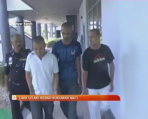 Lima lelaki bebas hukuman mati atas tuduhan culik