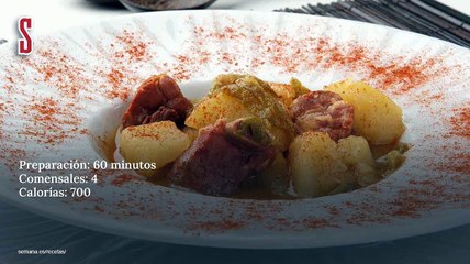 Vídeo Receta: Patatas guisadas con costillas