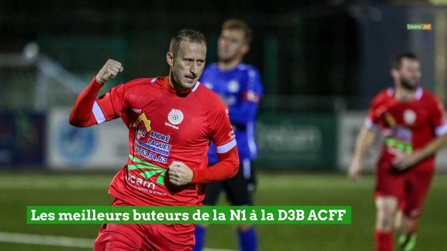 Les meilleurs buteurs de la N1 à la D3B ACFF