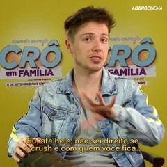 Crô em Família: elenco explica gírias do filme
