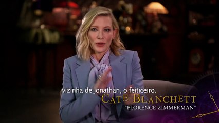 O Mistério do Relógio na Parede Making Of Legendado - Elenco fala sobre a personagem de Cate Blanchett