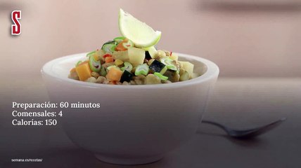 Vídeo Receta: Lentejas al estilo oriental (videoreceta)
