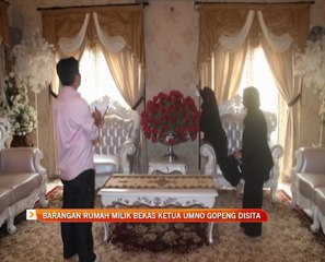Barangan rumah milik bekas Ketua UMNO Gopeng disita