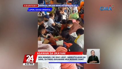 Mga mamimili ng ukay-ukay, nagkatulakan na dahil sa pinag-aagawang mga murang damit | 24 Oras