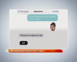 Kim Kardashian lancar emoji 'Kimoji'